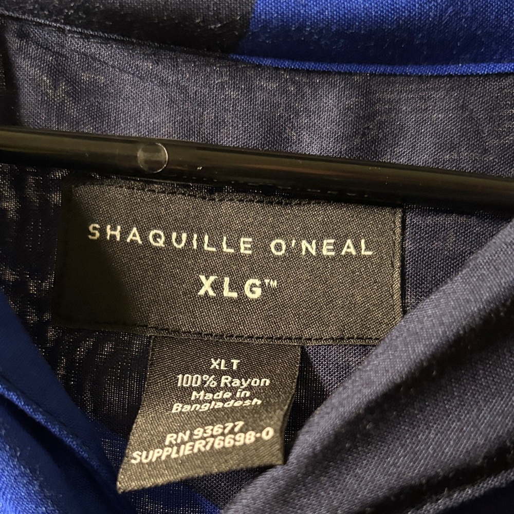 Men's Blue Patterned Jacket - Picture 2 of 2